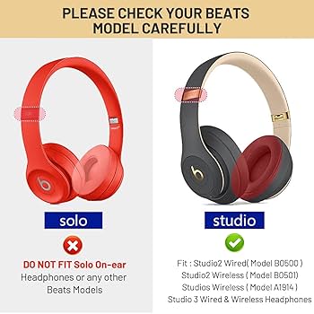 Amazon | Studio 3 イヤーパッド クッション 交換用イヤーパッド